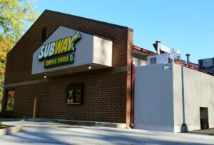 Custom Subway Restaurant Walk-In Refrigerator