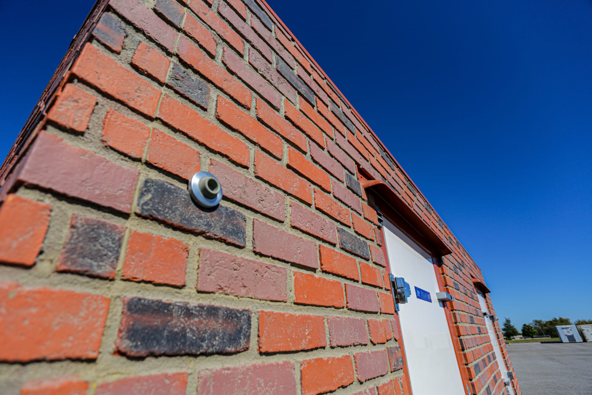 Brick Polar King refrigeration unit close up