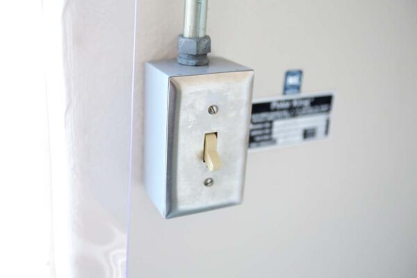 Silver light switch