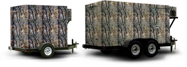 Camo walk-in cooler for hunting Polar King