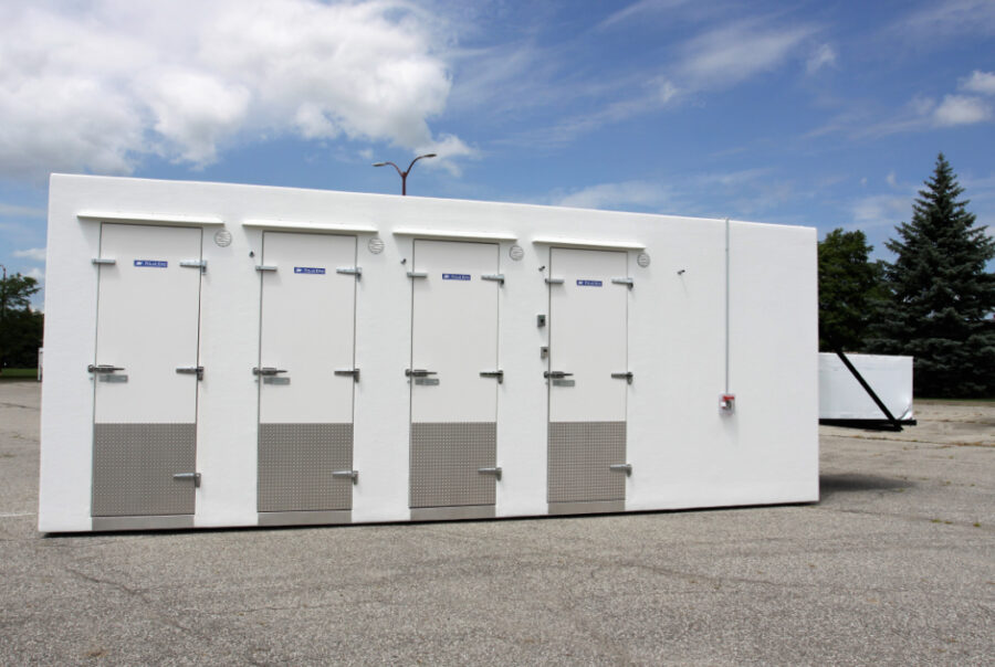 Mobile Walk In Freezer Outdoor Portable Walk-in Freezer and Cooler | Past Projects | Polar King